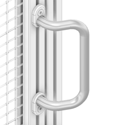 50-231-0 MODULAR SOLUTIONS HANDLE ALUMINUM HANDLE 200 FASTENING SET (USED WITH 50-230-0)